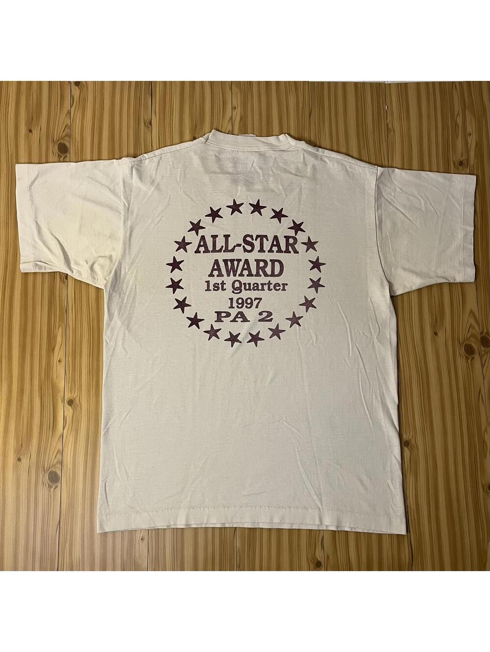 VTG 90s World Series of Quality Care All-Star Tee Sz Large